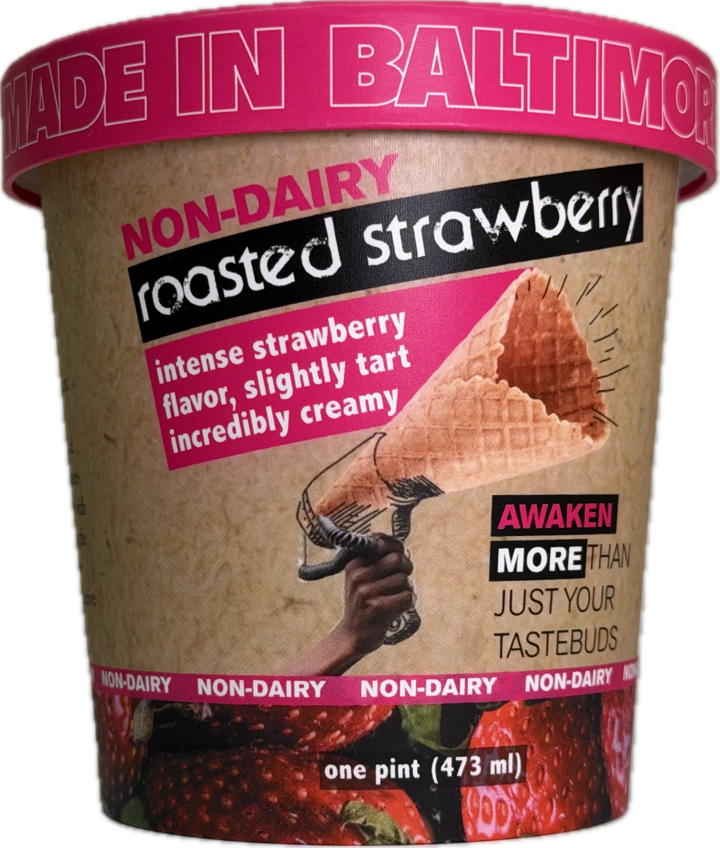 Non-Dairy Roasted Strawberry